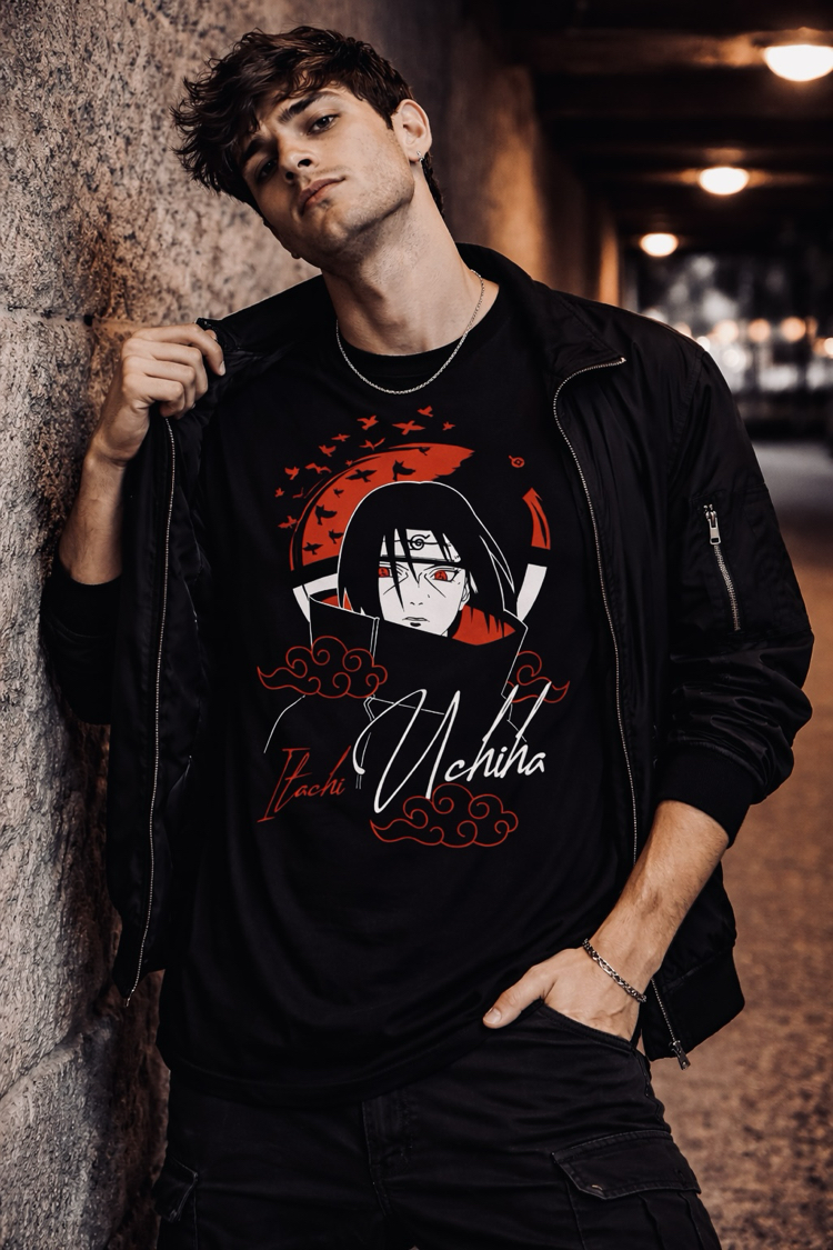 Naruto Itachi Uchiha Oversize Unisex T-Shirt