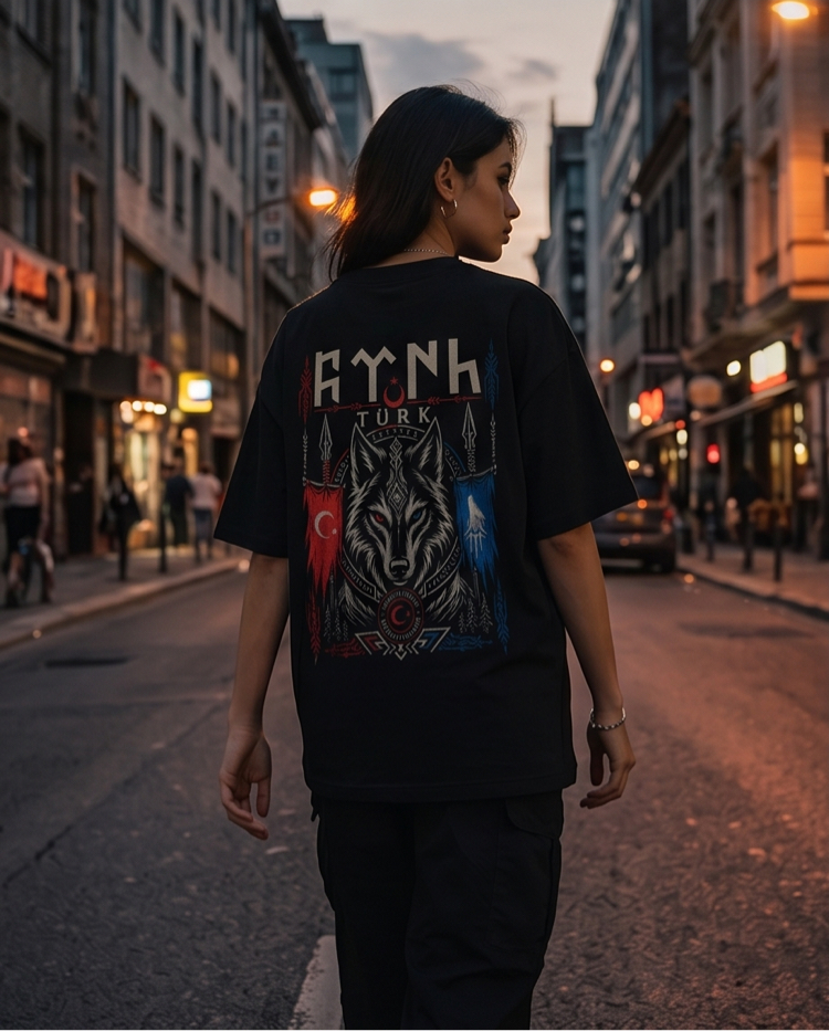 Türk  Oversize Unisex T-Shirt