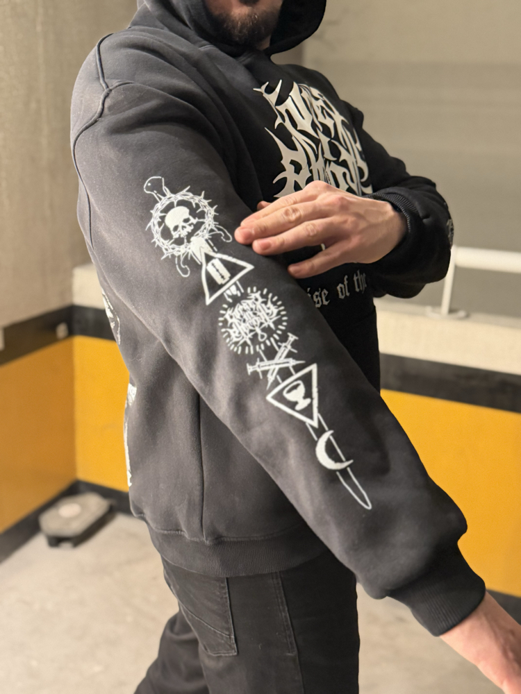 Cursed in Eternity Rise of Silence Oversize Unisex Hoodie
