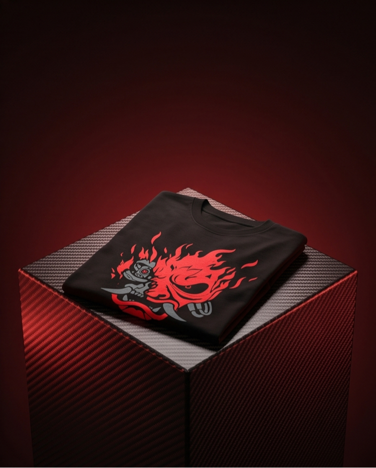 Cyberpunk 2077 Samurai Oversize Unisex T-Shirt