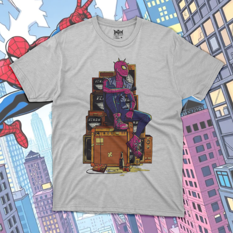 Spider-Punk DA-019 Oversize Unisex T-Shirt