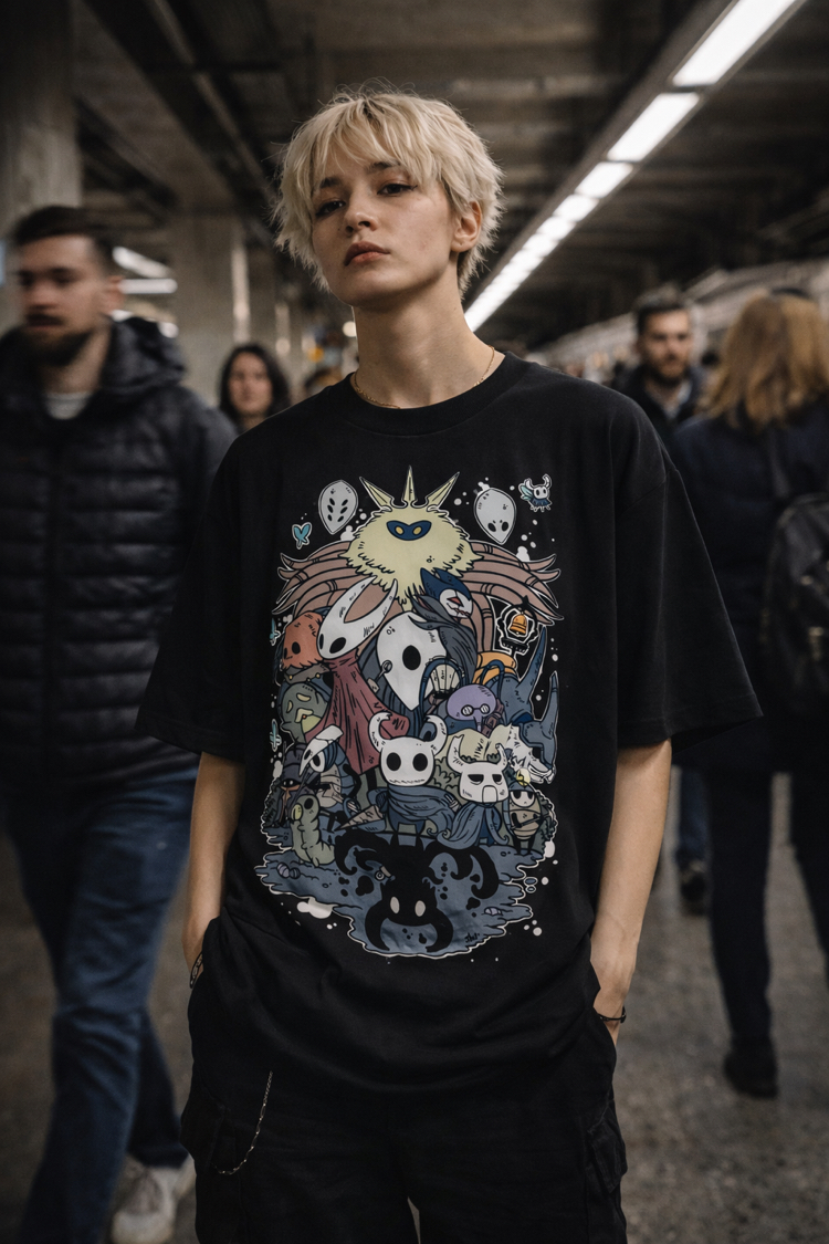 Hollow Knight DA-3 Oversize Unisex T-Shirt