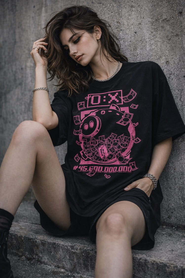 Squid Game Price Oversize Unisex T-Shirt