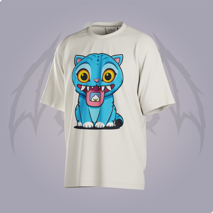 K-Pop Demon Hunters CAT Oversize Unisex T-Shirt