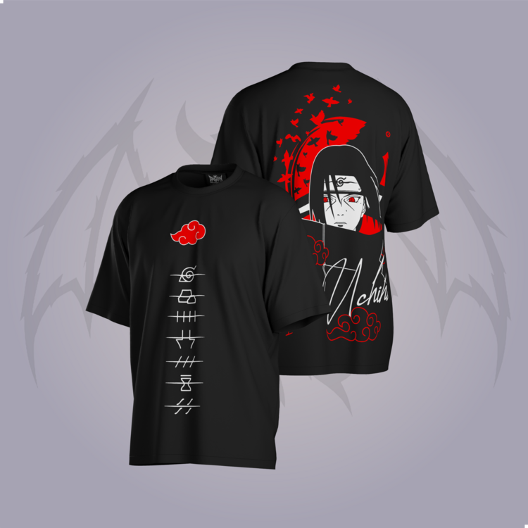 Naruto Itachı Oversize Unisex T-Shirt