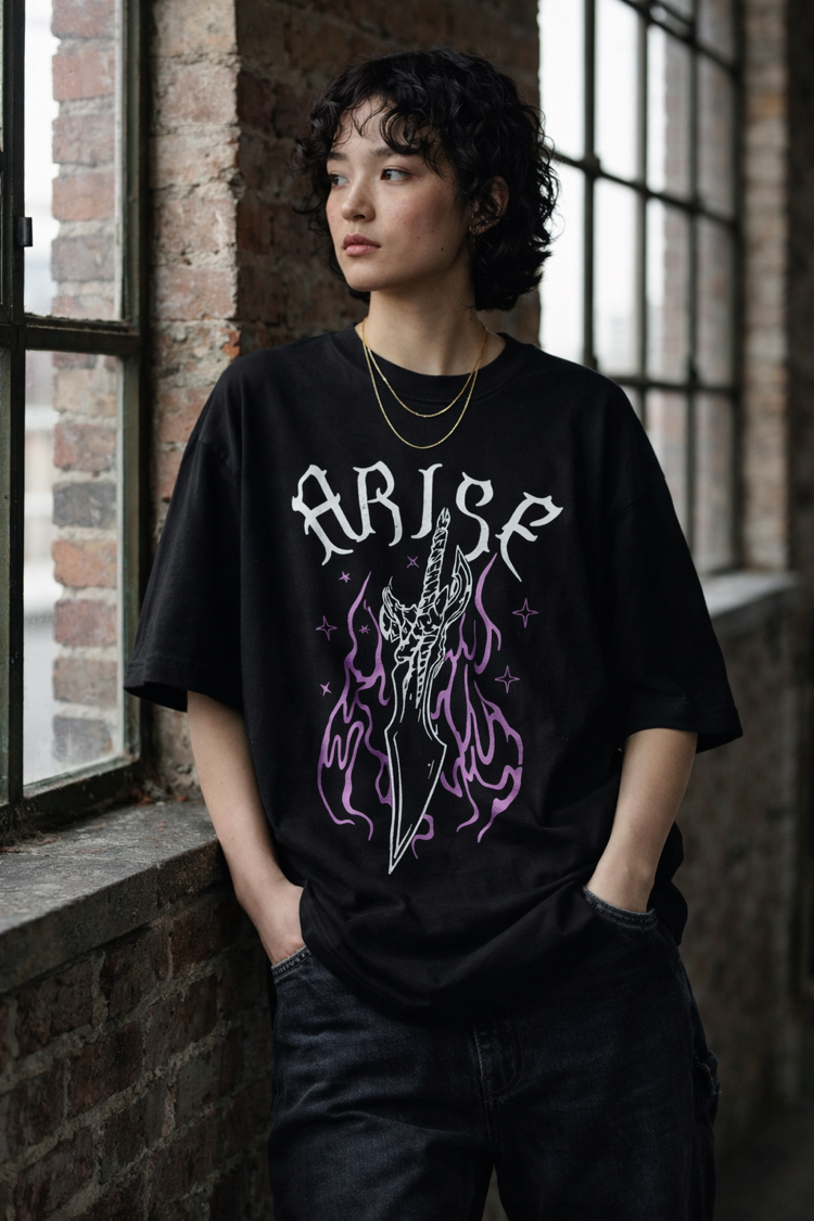 Solo Leveling Arise Oversize Unisex T-Shirt