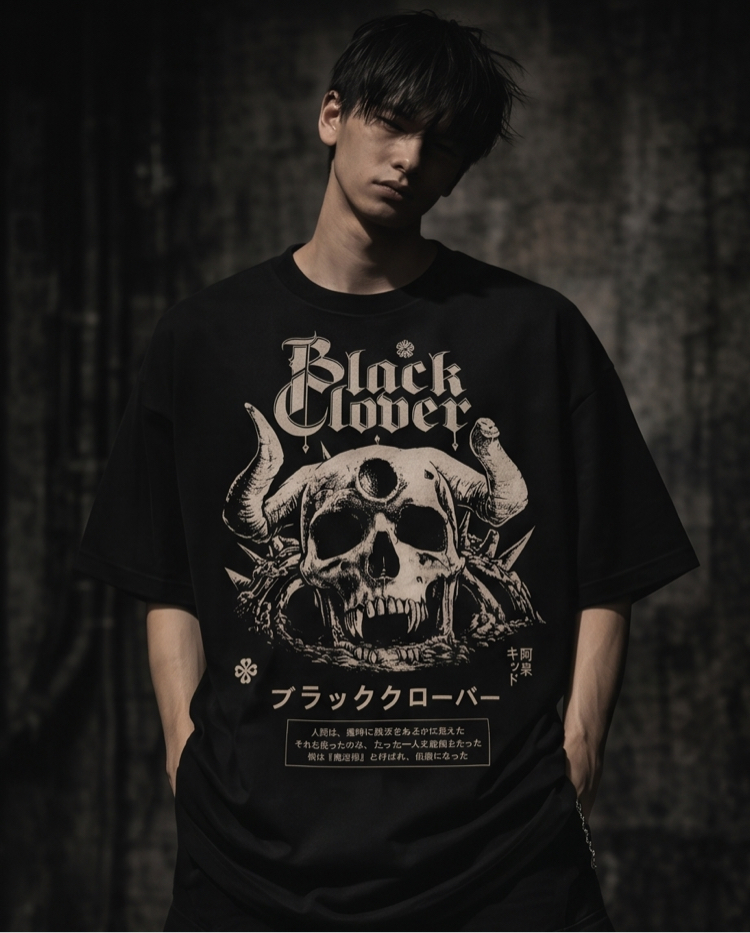 Black Clover Oversize Unisex T-Shirt