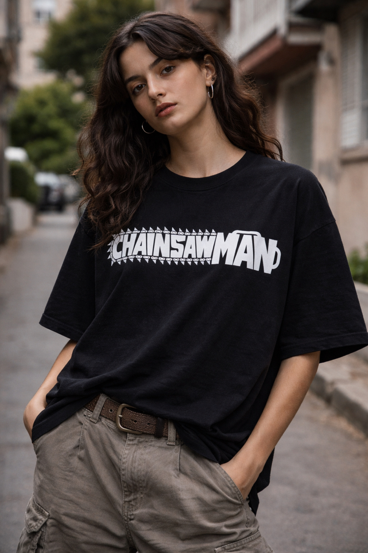 Chainsaw Man Oversize Unisex T-Shirt