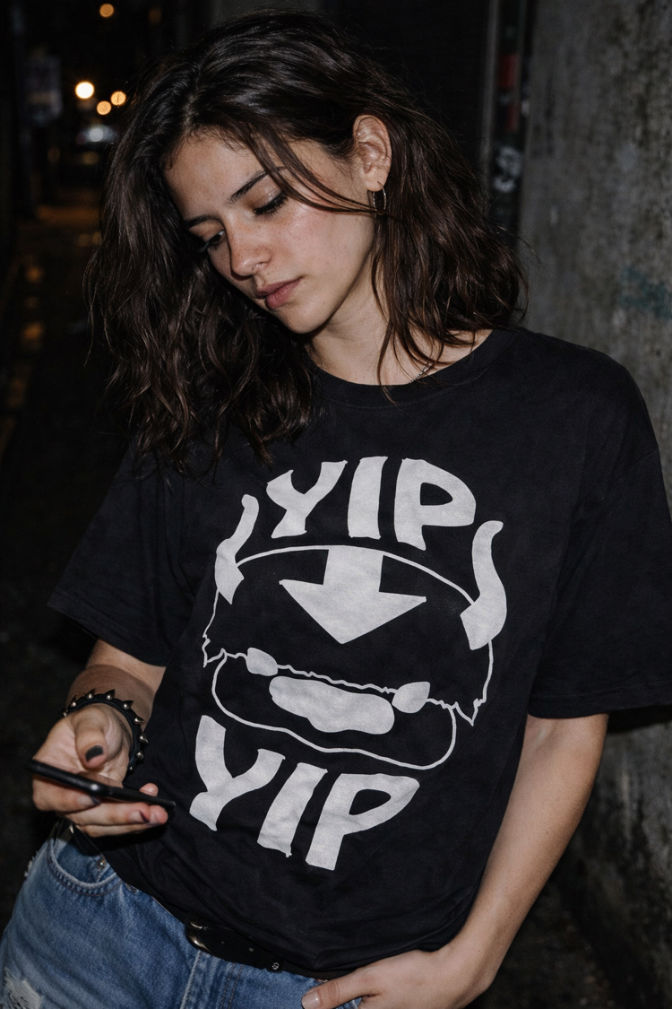 Avatar Appa Yıp Yıp Oversize Unisex T-Shirt