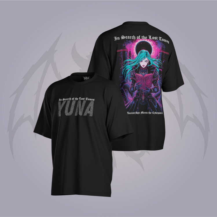 Yuna — In Search of the Lost Tomes Oversize Unisex T-Shirt