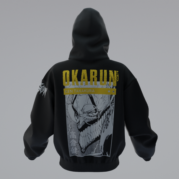 Dandadan Oversize Unisex Hoodie Kapüşonlu Sweatshirt