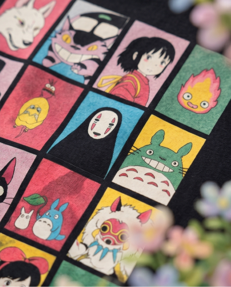 Miyazaki Studio Ghibli Oversize Unisex T-Shirt
