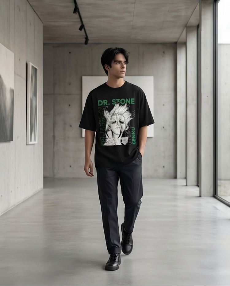 DR Stone Senku Oversize Unisex T-Shirt