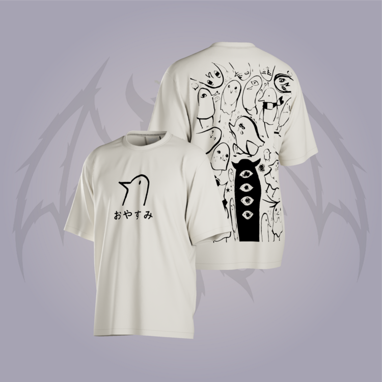 Punpun DA-10 Oversize Unisex T-Shirt