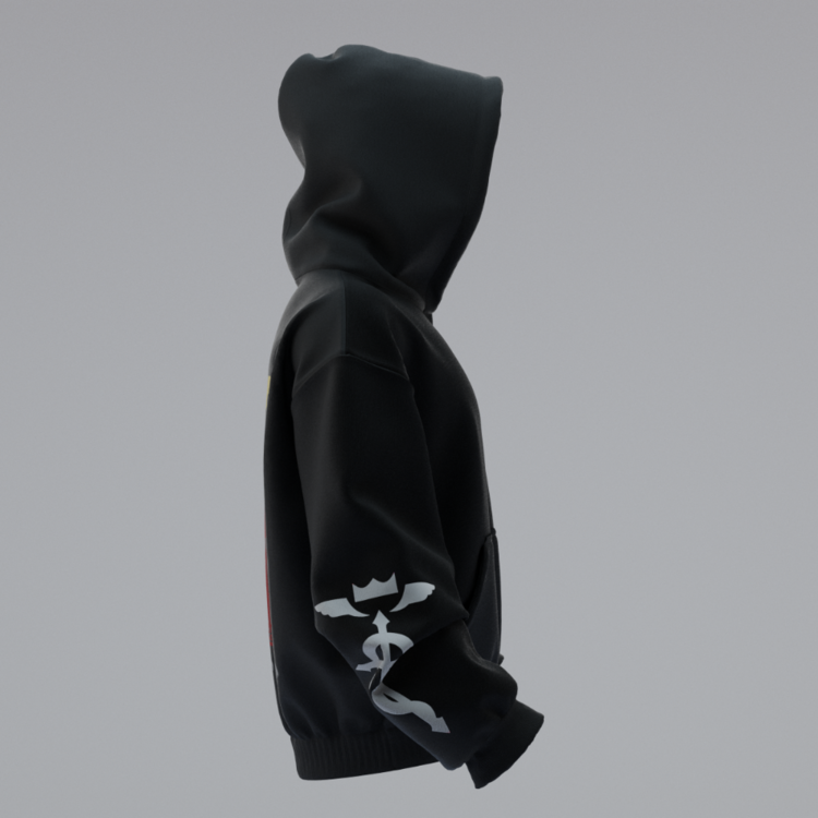 Fullmetal Alchemist Oversize Unisex Hoodie Kapüşonlu Sweatshirt