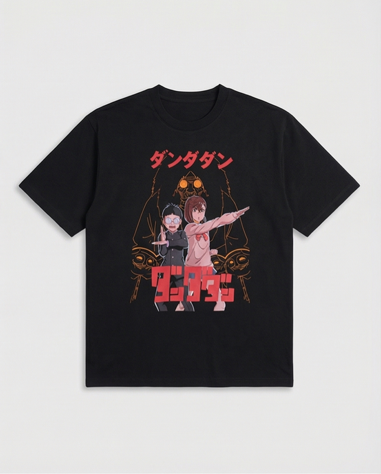 Dandadan Momo & Okarun Oversize Unisex T-Shirt