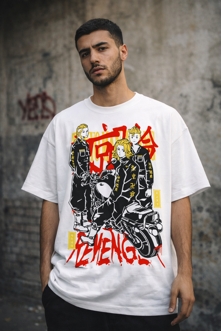 Tokyo Revenger Oversize Unisex T-Shirt 