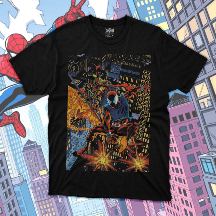 Scarlet-Spider DA-006 Oversize Unisex T-Shirt
