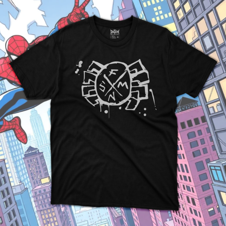 Spider-Punk Logo DA-002 Oversize Unisex T-Shirt
