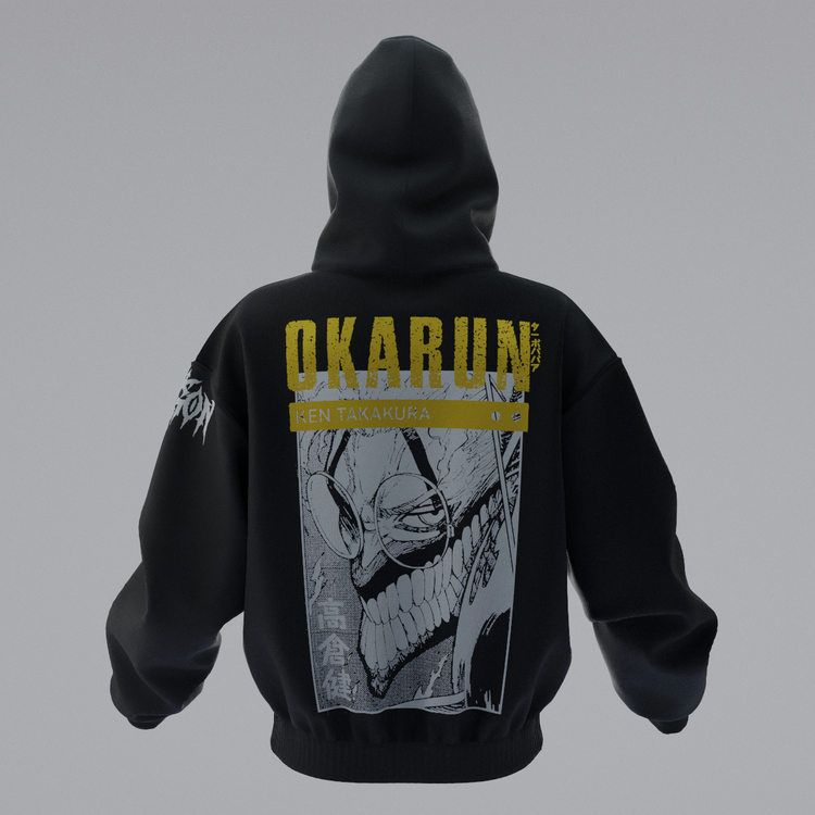 Dandadan Oversize Unisex Hoodie Kapüşonlu Sweatshirt