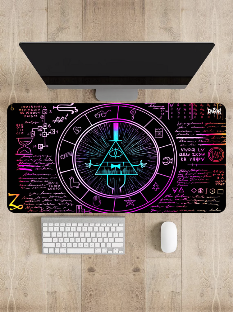 Gravity Falls Bill Cipher Mouse Pad DA-063
