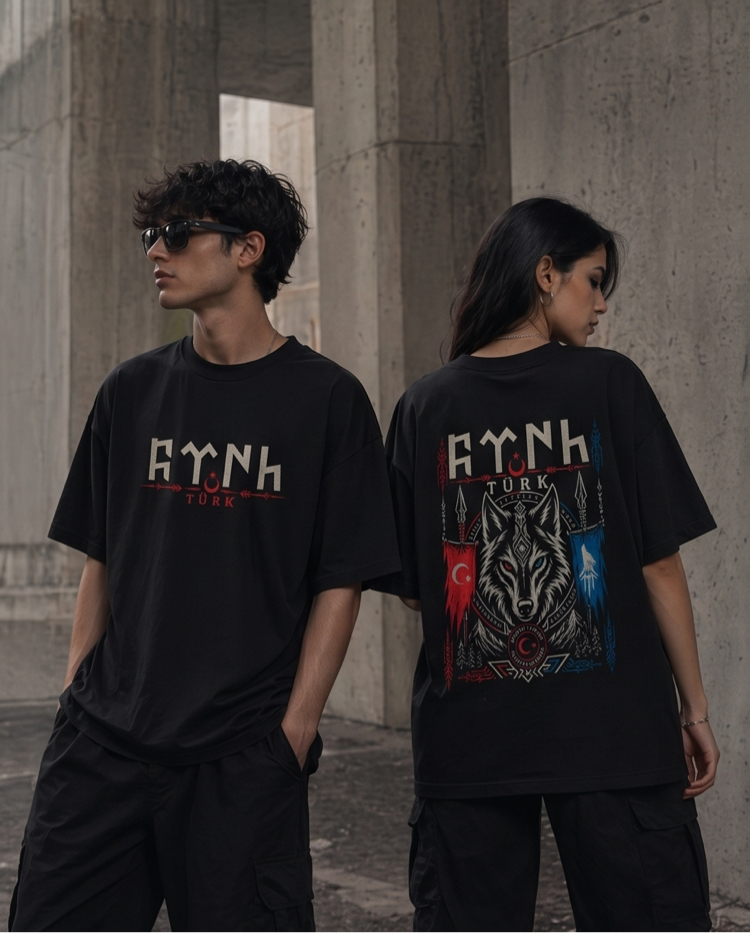Türk  Oversize Unisex T-Shirt