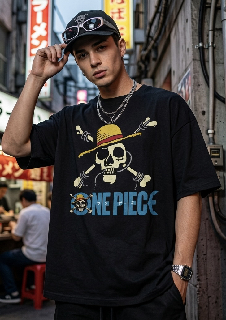 One Piece live-Action Oversize Unisex T-Shirt