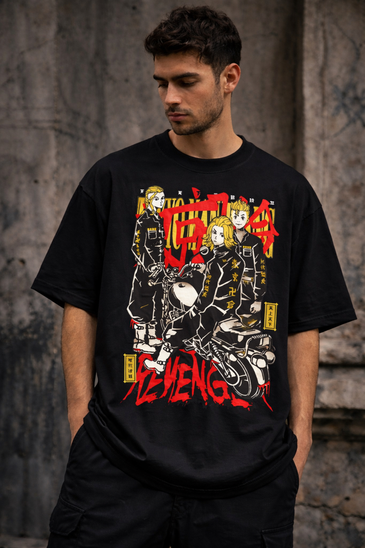 Tokyo Revenger Oversize Unisex T-Shirt 