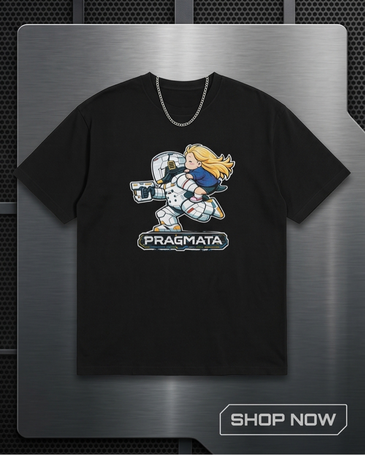 Pragmata Oversize Unisex T-Shirt