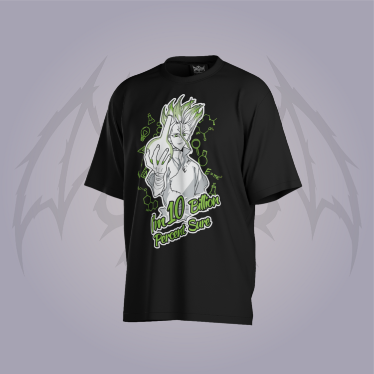 DR Stone 10 Billion Percent Oversize Unisex T-Shirt