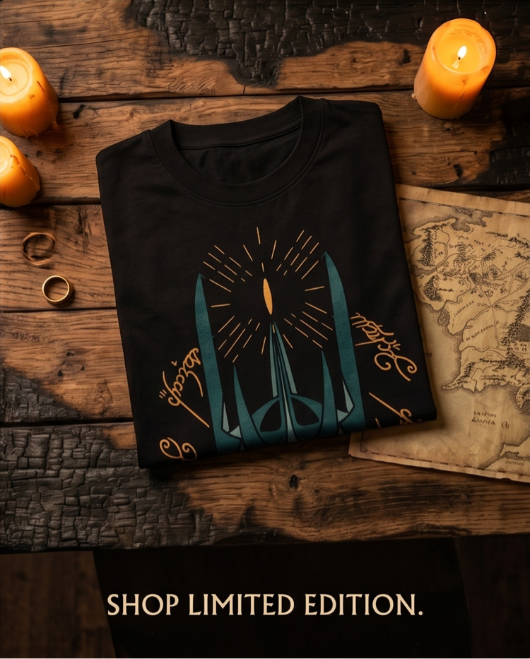 Yüzüklerin Efendisi ( Lord of the Rings ) Sauron Oversize Unisex T-Shirt