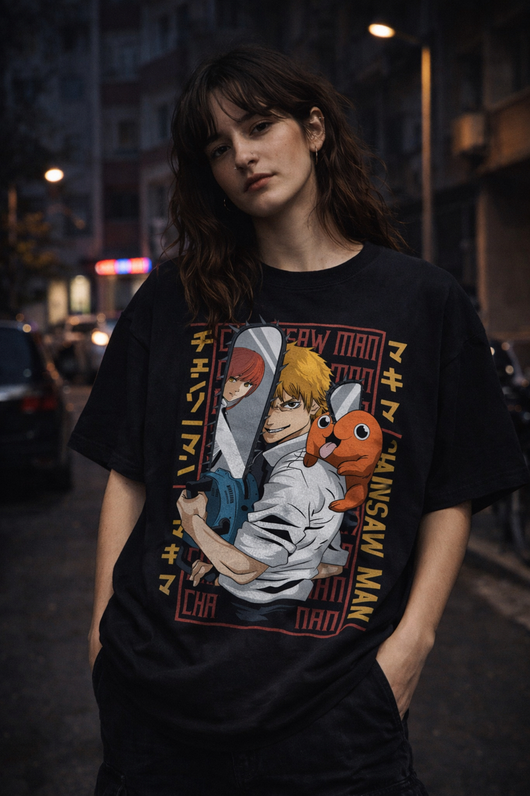 Chainsaw Man DW2 Oversize Unisex T-Shirt
