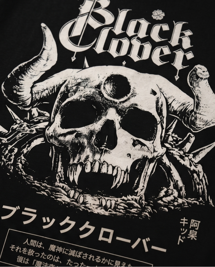 Black Clover Oversize Unisex T-Shirt
