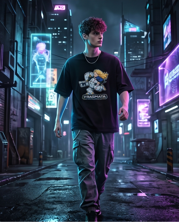 Pragmata Oversize Unisex T-Shirt