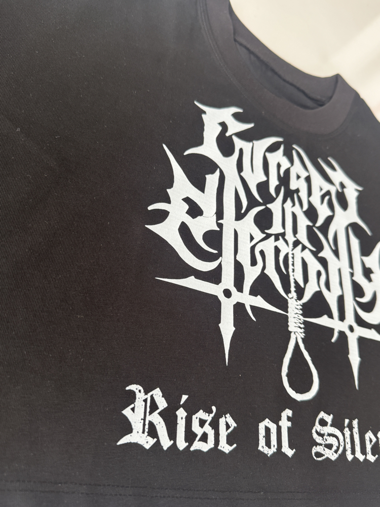 Cursed in Eternity Rise of Silence Crop T-Shirt 