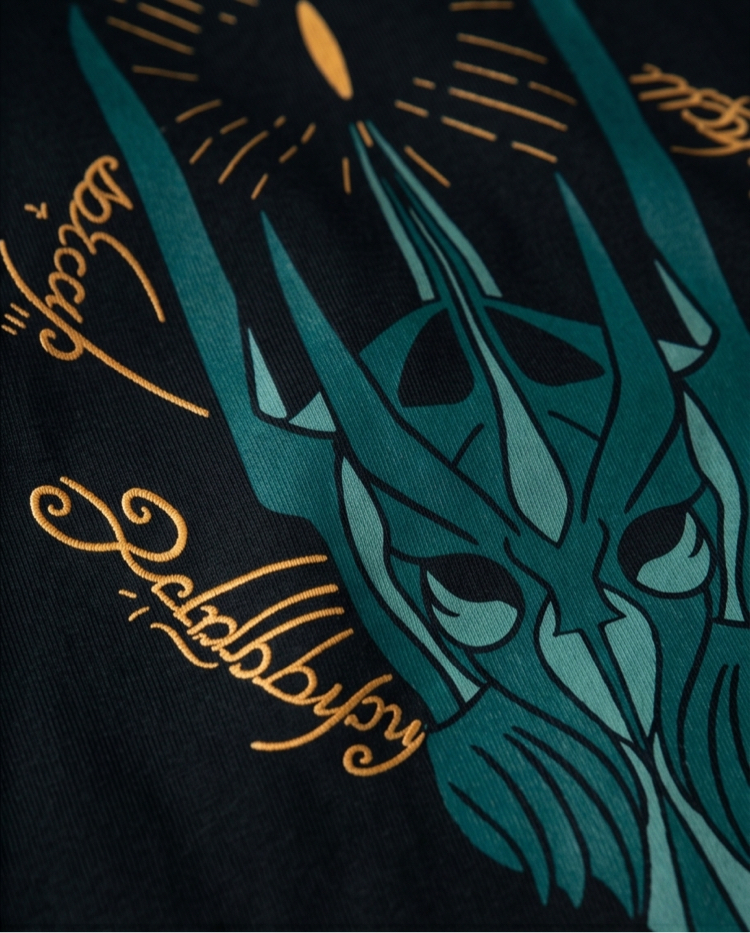 Yüzüklerin Efendisi ( Lord of the Rings ) Sauron Oversize Unisex T-Shirt
