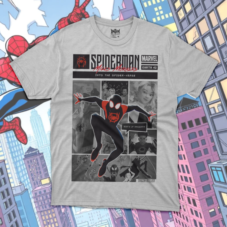 Spider-Verse DA-018 Oversize Unisex T-Shirt