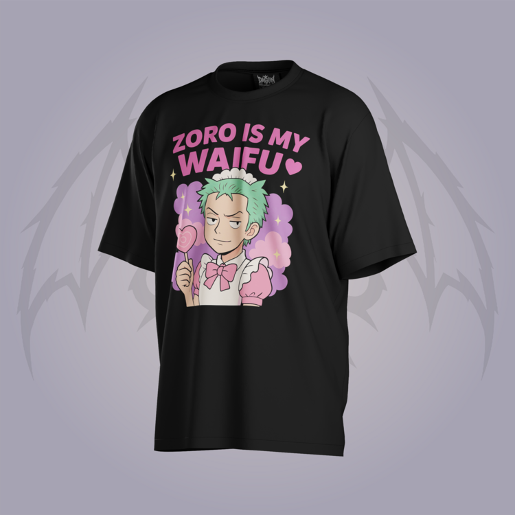 Waifu Zoro Oversize Unisex T-Shirt