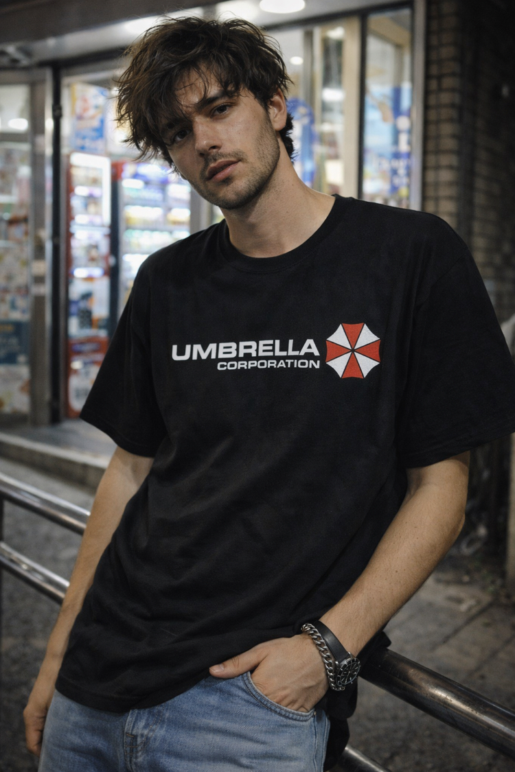 Resident Evil Umbrella Corporation Oversize Unisex T-Shirt