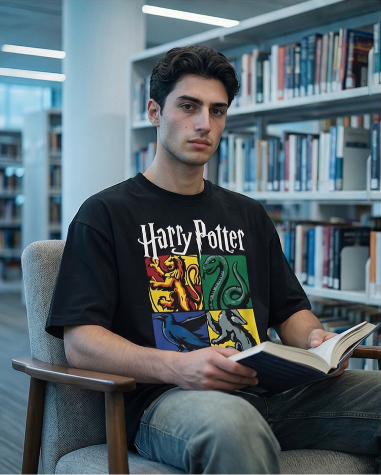 Harry Potter DA-2 Oversize Unisex T-Shirt
