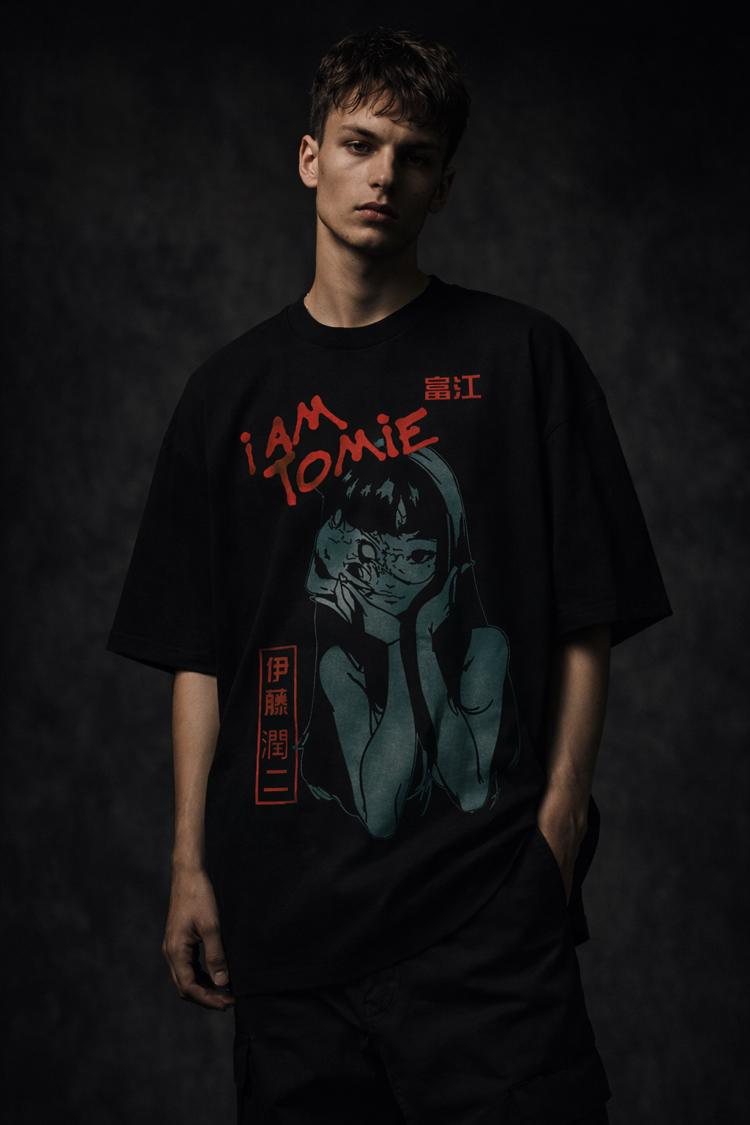 Junji Ito Horror Tomie Oversize Unisex T-Shirt