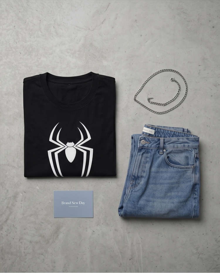 Spiderman Brand New Day New Logo Oversize Unisex T-Shirt