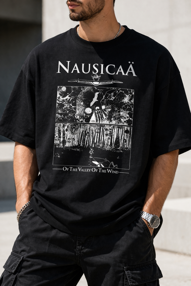Miyazaki Nausicaa of the Valley of the Wind Oversize Unisex T-Shirt