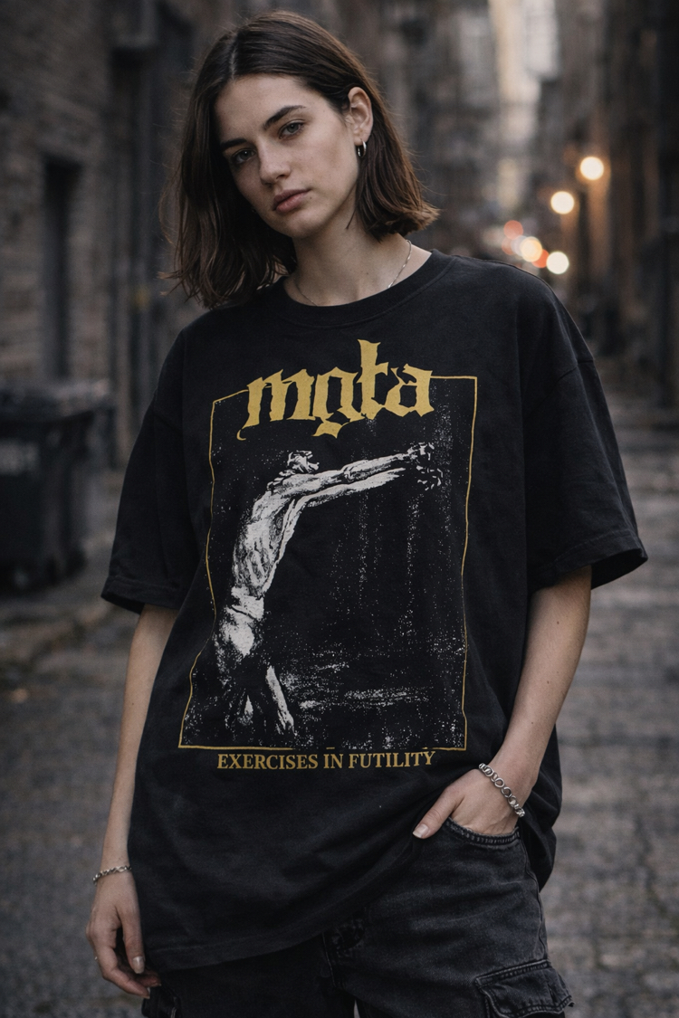 Mgla Exercises in Futility Oversize Unisex T-Shirt