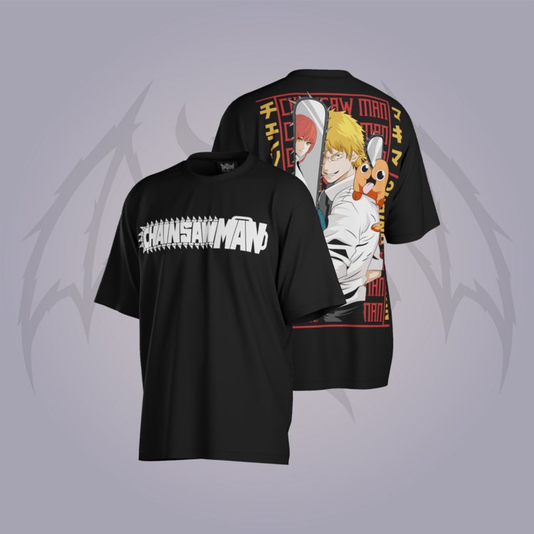 Chainsaw Man Oversize Unisex T-Shirt