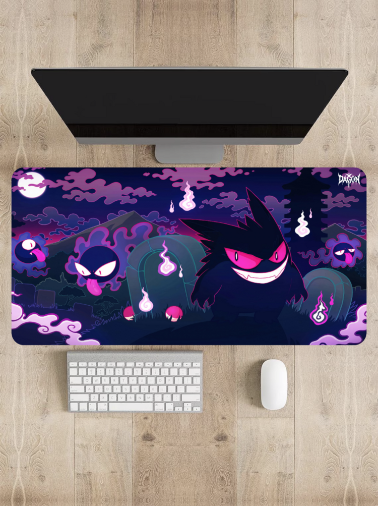 Gengar Gastly Hunter Pokemon Mouse Pad DA-072