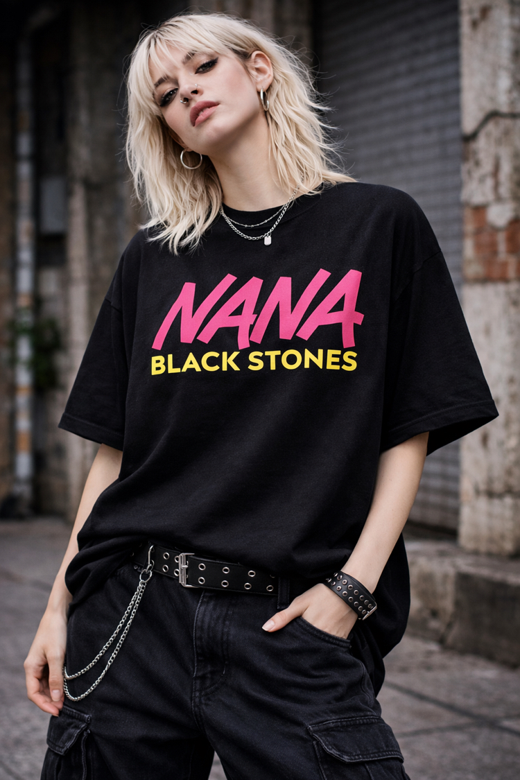 Nana Logo Oversize Unisex T-Shirt 