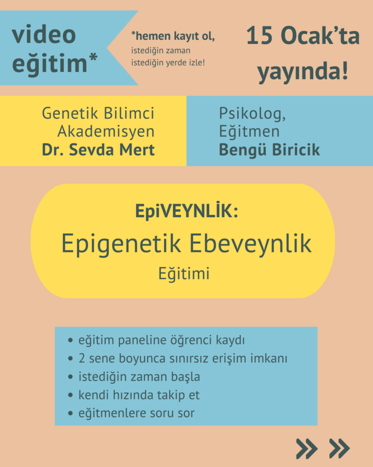 EpiVeynlik: Epigenetik Ebeveynlik - online video eğitim