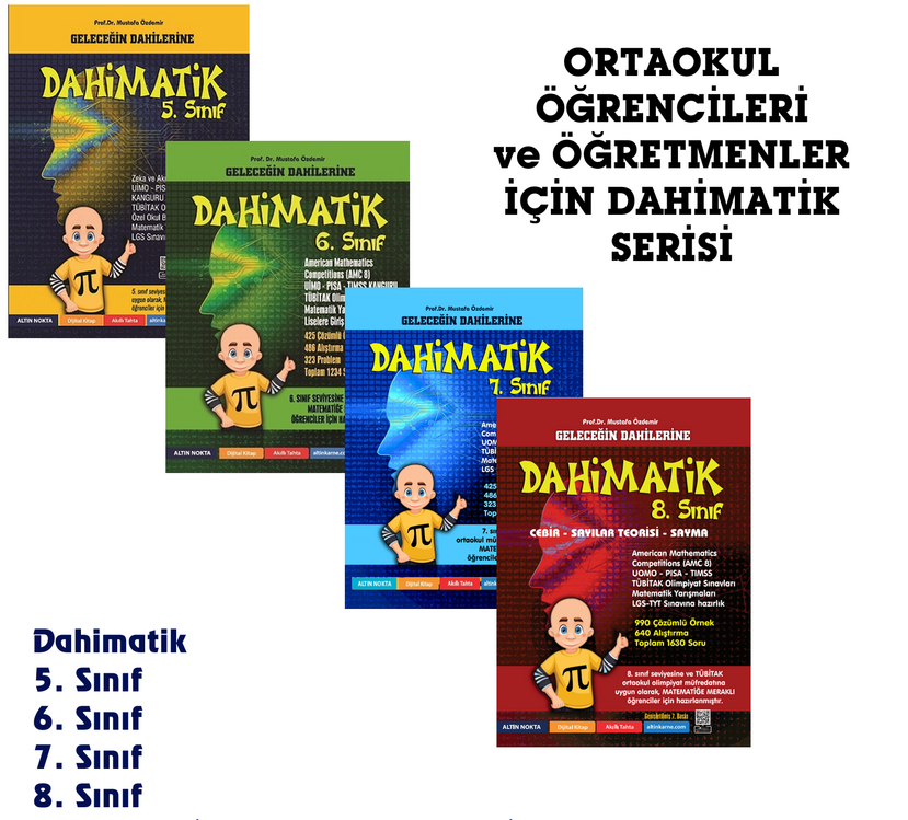 GÜNCEL DAHİMATİK SETİ (4 KİTAP) (5-inci, 6-ncı, 7-inci, ve 8-inci Sınıf)