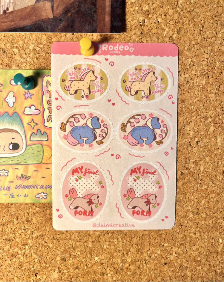 Rodeo Sticker Sheet